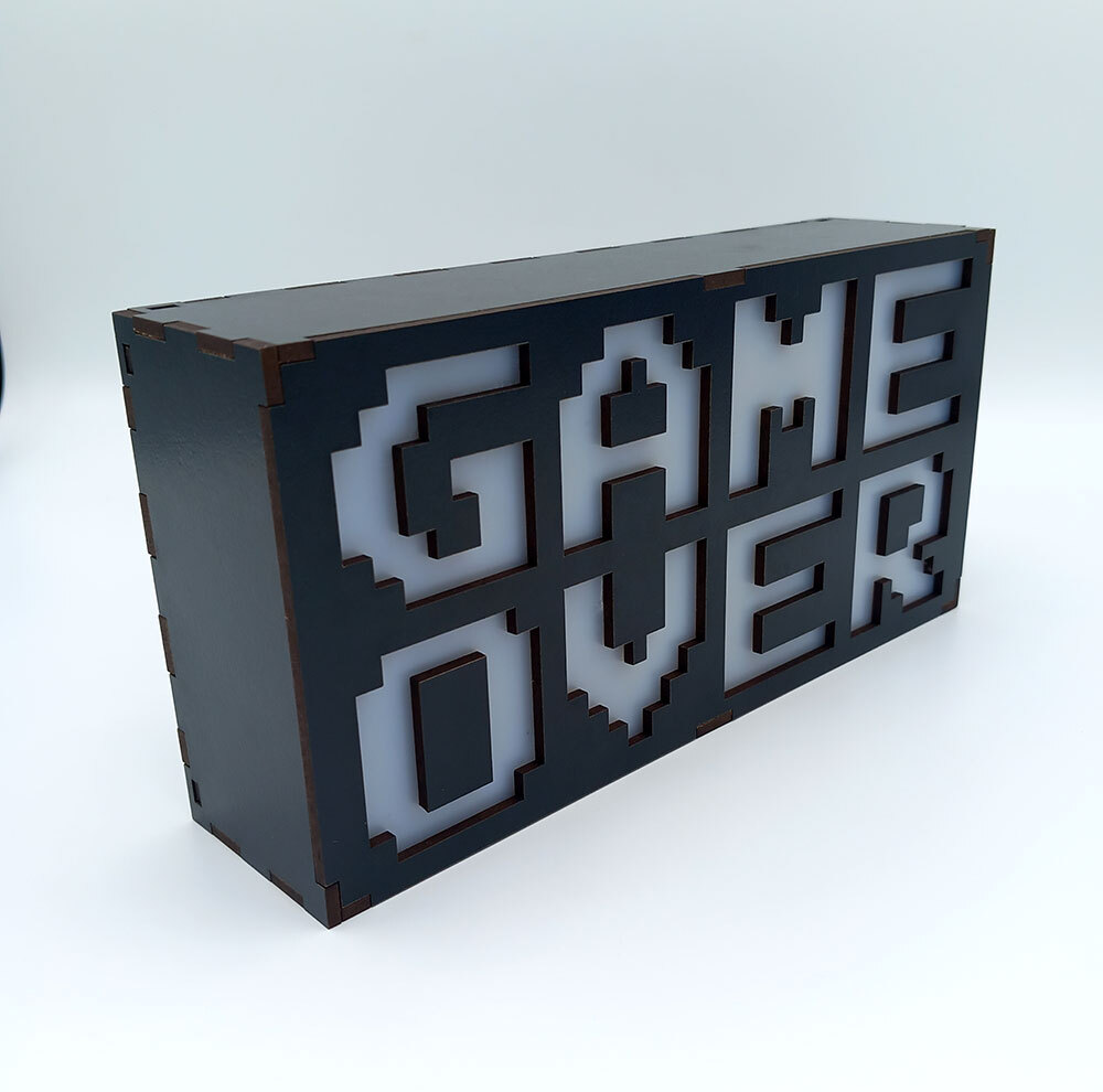 آیکون لایت طرح GAME OVER کد GAS-01