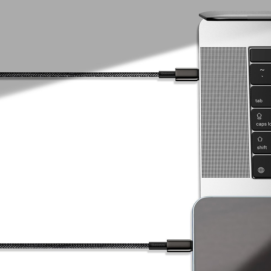 کابل تبدیل usb-c به لایتنینگ بیسوس مدل CATLWJ-01 طول 1 متر