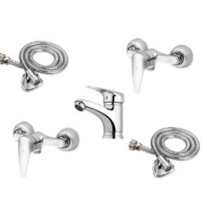 ست شیرآلات فاخته مدل ایتالیا K مجموعه 5 عددی