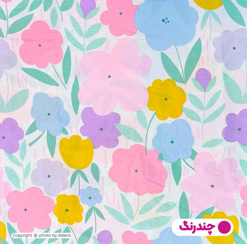 ملحفه کودک آدنو مدل آیدا کد FI31 یک نفره سایز 70x135 سانتی متر