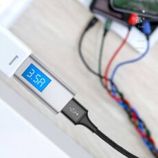 کابل تبدیل USB به لایتنینگ/USB-C/microUSB باسئوس مدل Rapid Series CA1T4-A01 طول 1.2 متر