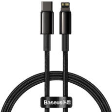 کابل تبدیل USB-C به لایتنینگ باسئوس مدل Tungsten طول 2 متر