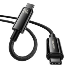 کابل تبدیل USB-C باسئوس مدل (TUNGSTEN GOLD (240W طول 3 متر