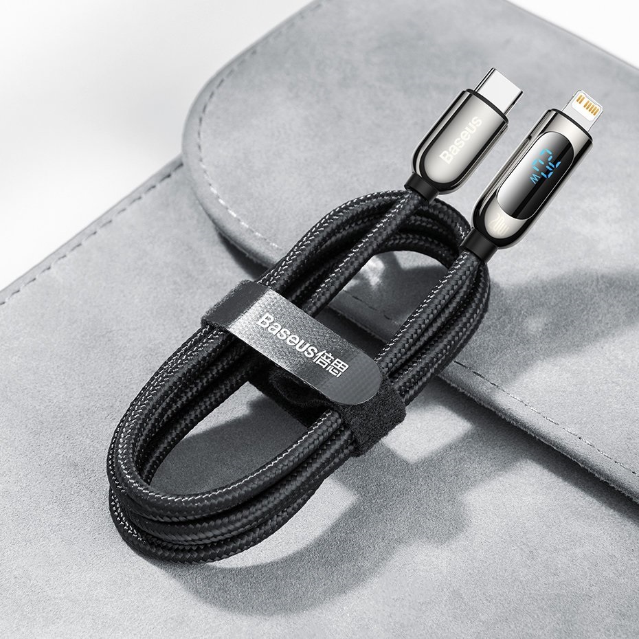 کابل تبدیل USB-C به لایتنینگ باسئوس مدل CATLSK-A01 طول 2 متر
