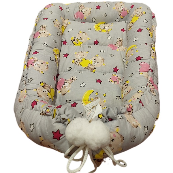 قنداق نوزاد شایلی مدل خرس کوچولو به همراه بالش