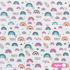 ملحفه فیلور کودک آدنو مدل رنگین کمان کد FI29 سایز 100x150 سانتی متر
