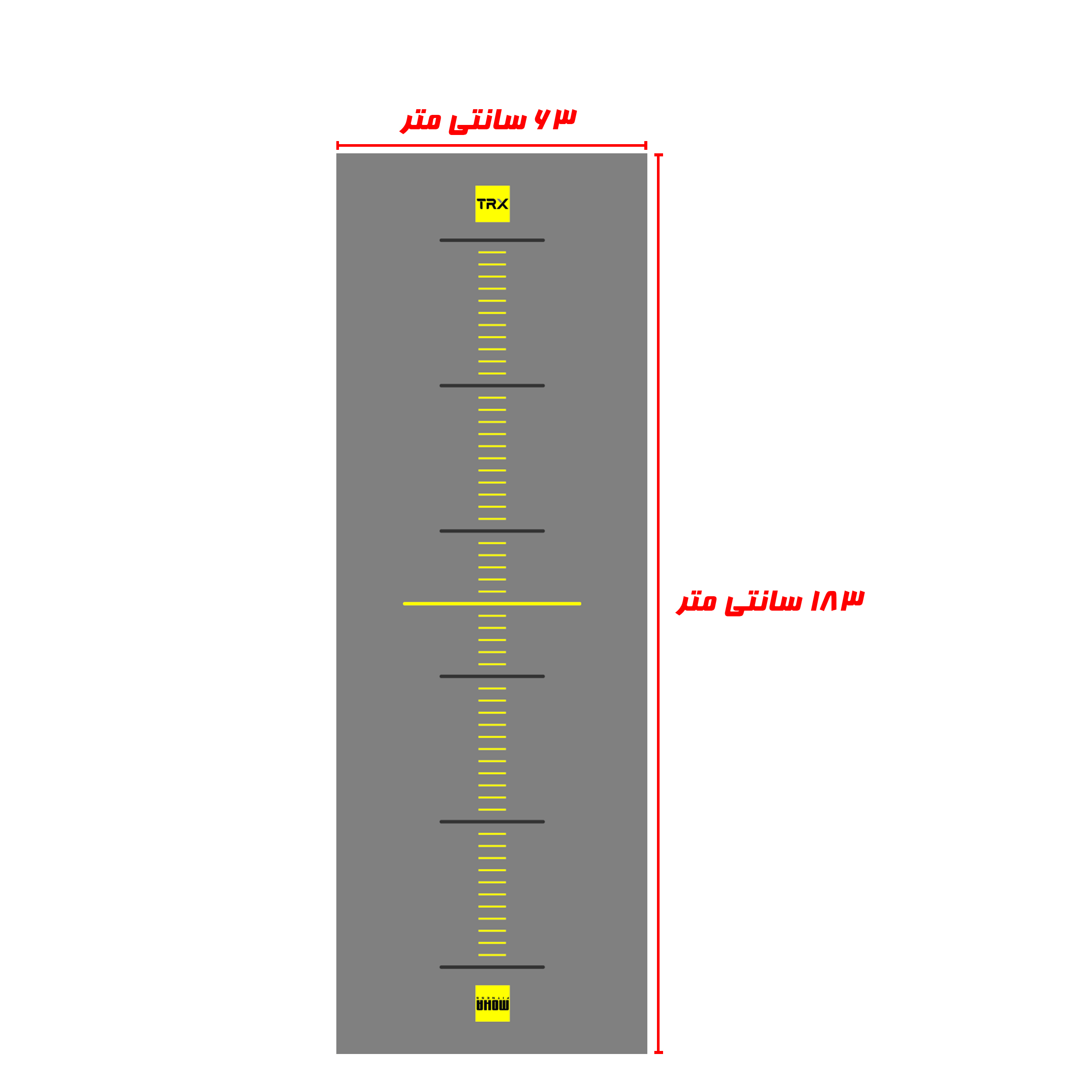 زيرانداز یوگا مدل TO-TRX