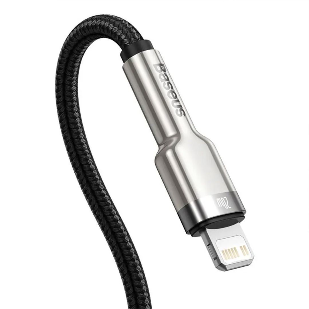 کابل تبدیل USB-C به لایتنینگ باسئوس مدل CAJK-B01 20W طول 2 متر