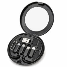 کابل تبدیل USB-C/USB به Lightning/USB-C/Micro USB هاردرون مدل TCRA 1600 طول 0.3 متر