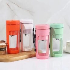 شیکر ورزشی شارژی مدل JC2 گنجایش 0.34 لیتر