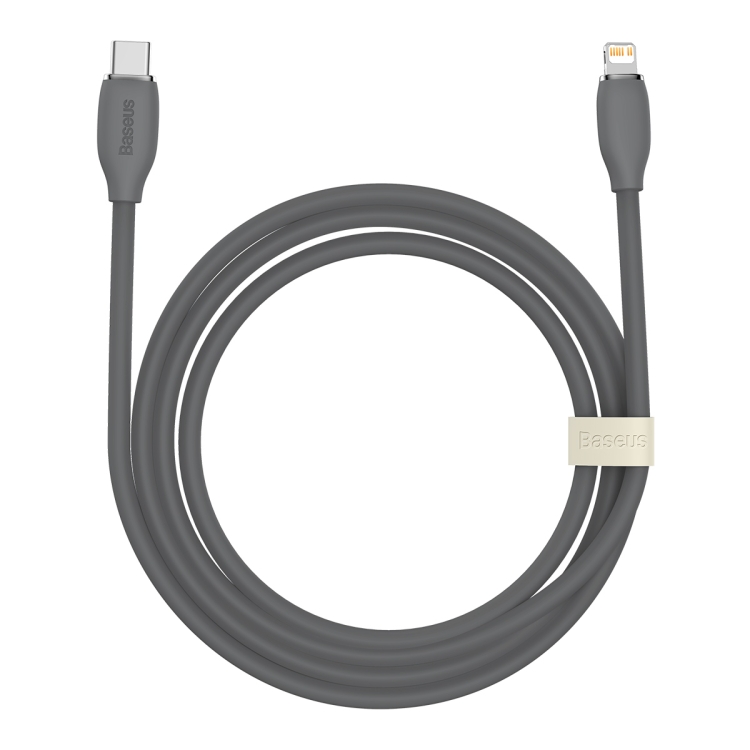 کابل تبدیل لایتنینگ به USB-C باسئوس مدل Jelly Liquid Silica Gel طول 1.2 متر