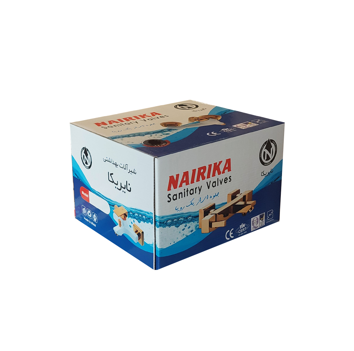 شیر سرویس بهداشتی نایریکا مدل هلن کد 02