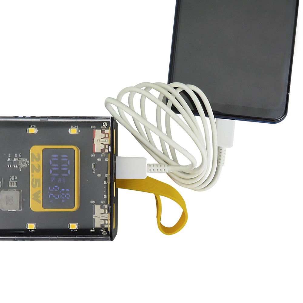 کابل USB-C مدل EP DN970 طول 1 متر بسته 10 عددی