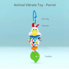 آویز کریر کودک جولی بی بی مدل BEBEKBABY-WLTH21-858 طرح خروس