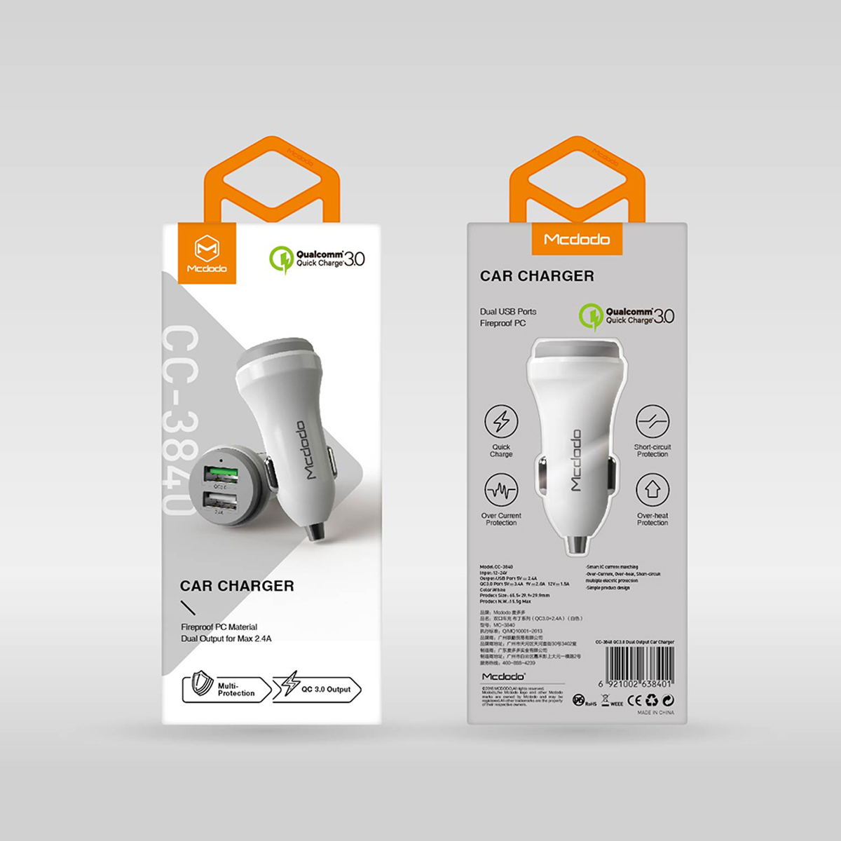 شارژر فندکی مک دودو مدل cc-3840