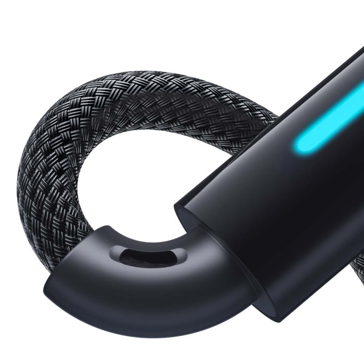 کابل تبدیل USB-C به لایتنینگ بیسوس مدل Lit Button-Control 20W طول 2 متر