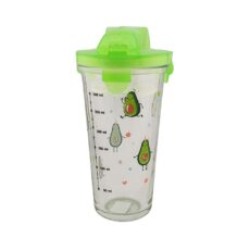 شیکر ورزشی لیمون مدل آووکادو کد 2215 گنجایش 0.3 لیتر