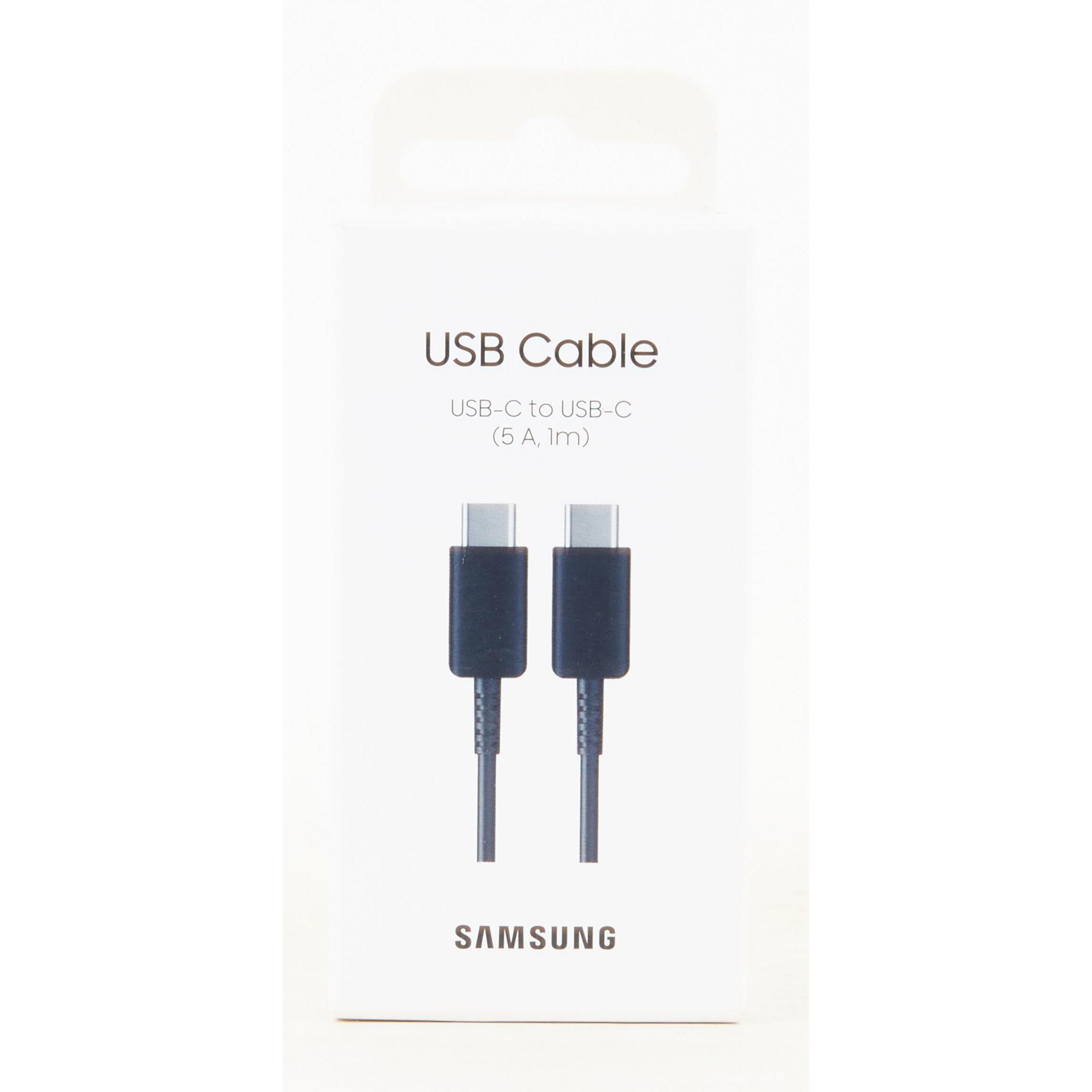 کابل تبدیل USB-C به USB-C سامسونگ مدل 1 متری  - 5 آمپر