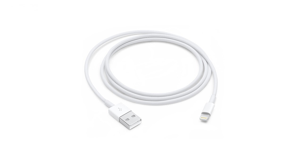 کابل تبدیل USB به لایتنینگ اپل مدل MD818 طول 1 متر
