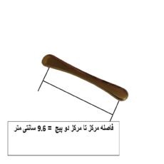 دستگیره کابینت و کمد مدل BAS96 بسته 10 عددی