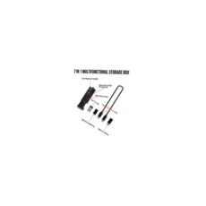 کابل تبدیل USB-C/USB به لایتنینگ/USB-C/MicroUSB بیوا مدل C-17 طول 0.28 متر