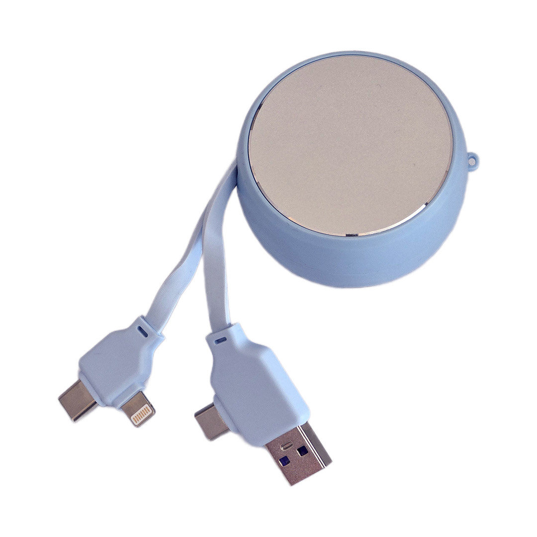 کابل تبدیل USB / USB-C به لایتنینگ / USB-C مدل 65w-4in1 طول 1 متر