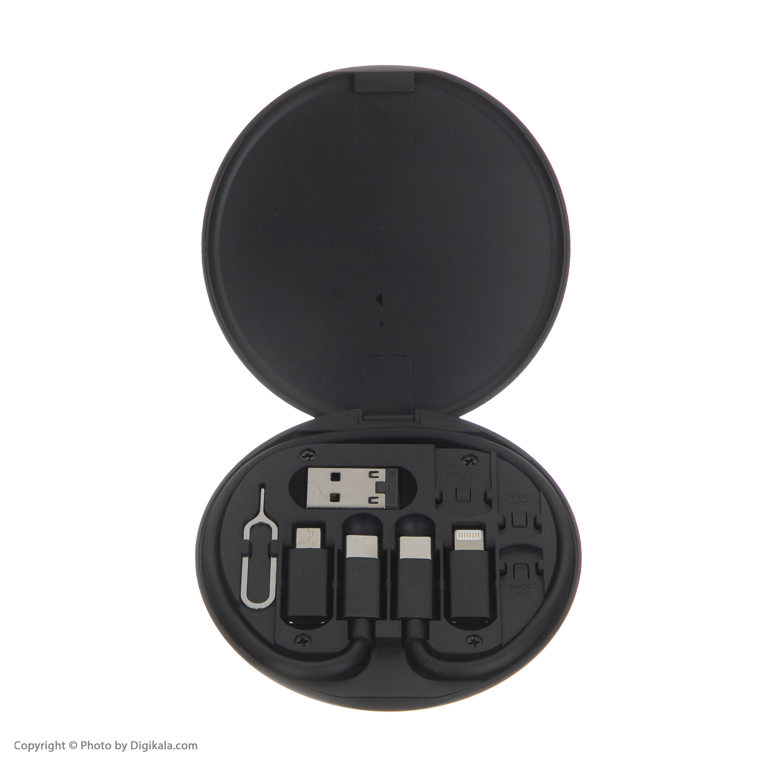 کابل تبدیل USB-C به USB-C / لایتنینگ / USB / micro USB تسکو مدل TCRA 1500 طول 0.22 متر