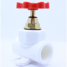 شیر فلکه آب مدل DN-25 بسته 4 عددی