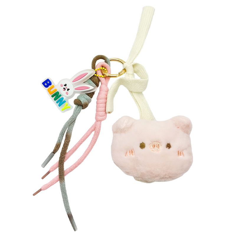 آویز عروسکی مدل خوکچه‌ کد KP-Piggy