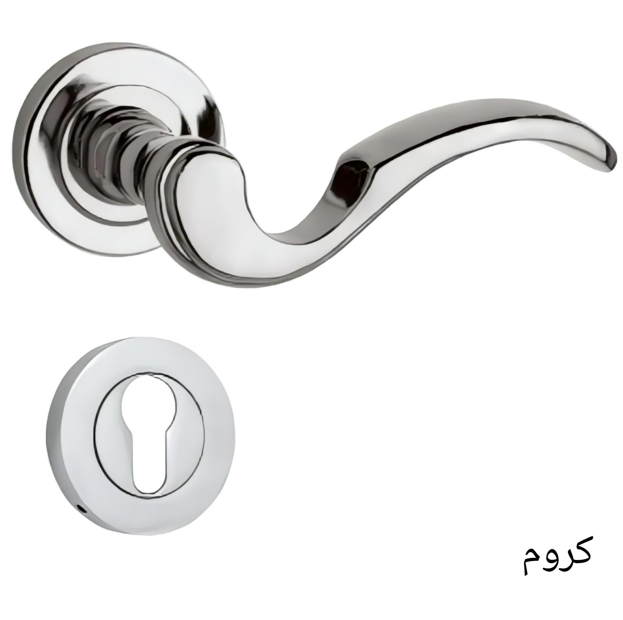 دستگیره در مدل رزت A100 سوییچی بسته 2 عددی