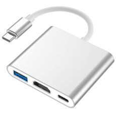 مبدل USB-C به HDMI /  USB3.0/ USB-c مدل MULTIPORT