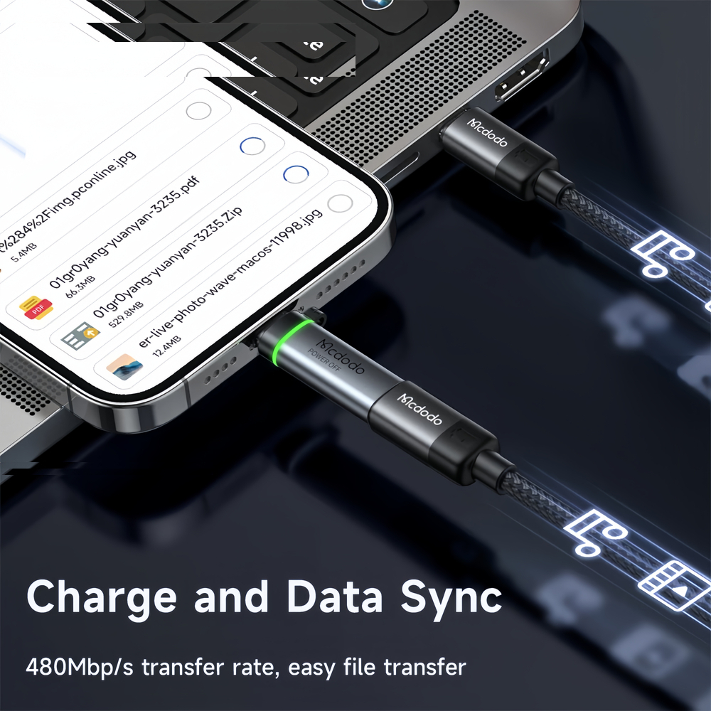 مبدل USB-C به لایتنینگ مک دودو مدل OT-2590