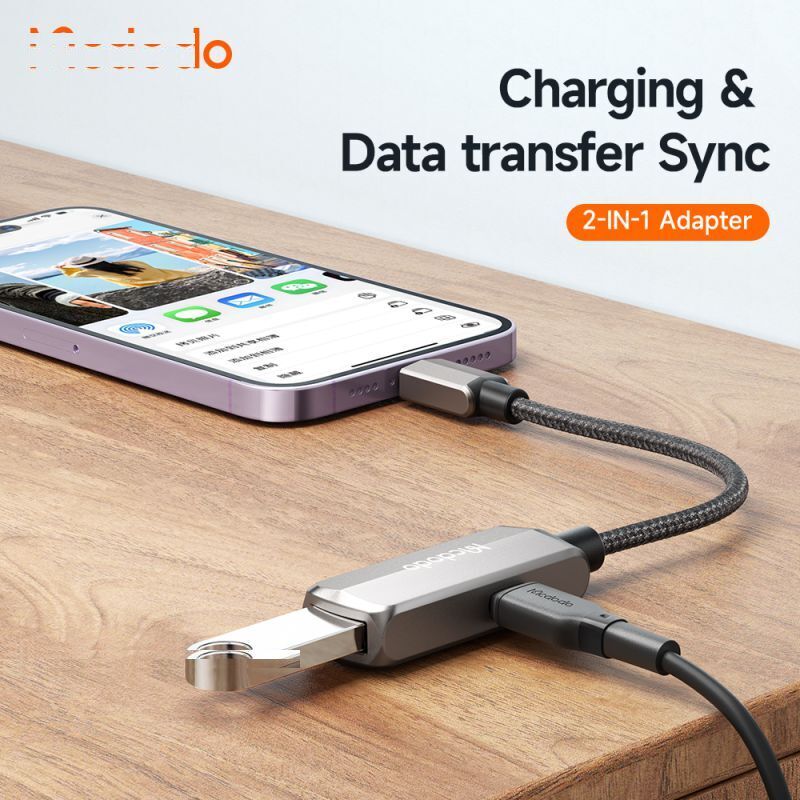 مبدل لایتنینگ به USB3.0 / لایتنینگ مک دودو مدل CA269