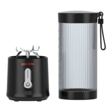 شیکر قابل حمل مدل LIFESTYLE portable Blender with extra Botton lid 4PD-LFST017-BK