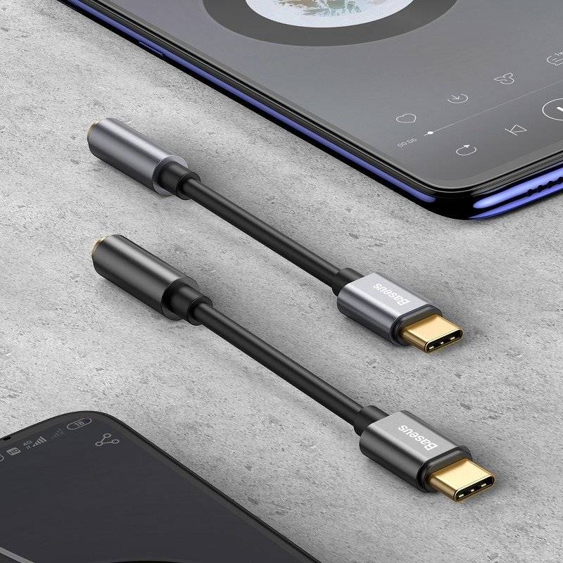 مبدل USB-C به AUX باسئوس مدل L54