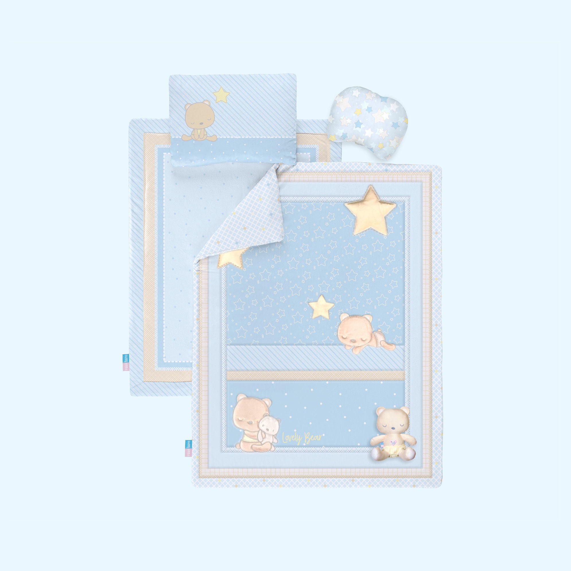 سرویس خواب 4 تکه کودک رزبورن مدل LOVELY BEAR