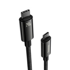 کابل تبدیل USB-C باسئوس مدل (TUNGSTEN  (240W طول 1 متر