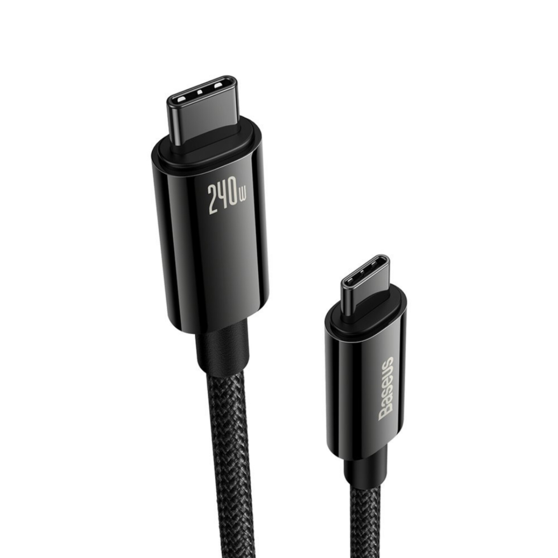 کابل تبدیل USB-C باسئوس مدل (TUNGSTEN GOLD (240W طول 2 متر