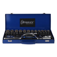 آچار بکس استارلکس مدل SLHO-29S27120C مجموعه 27 عددی