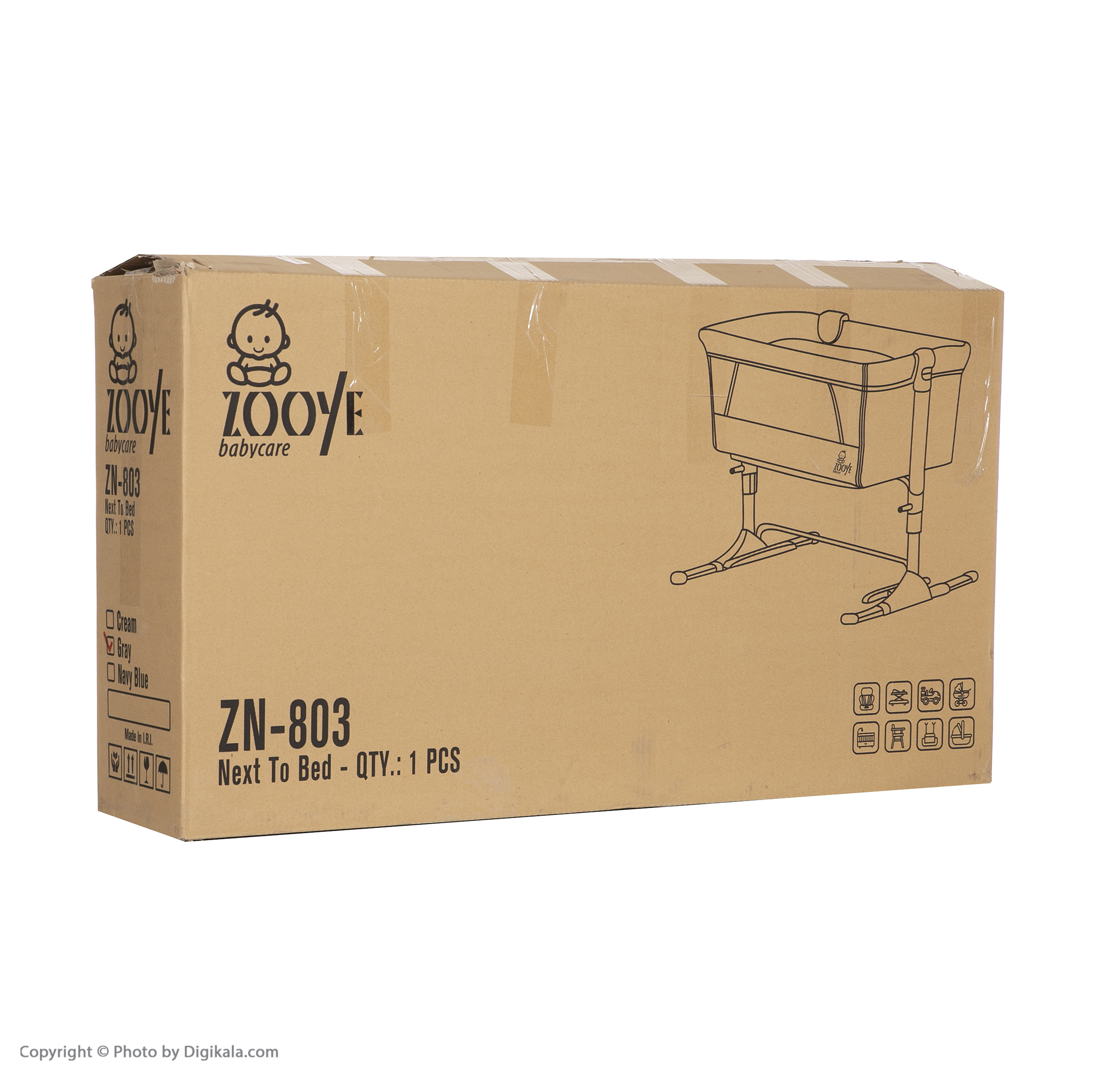 تخت کنار مادر زویه مدل ZN-803