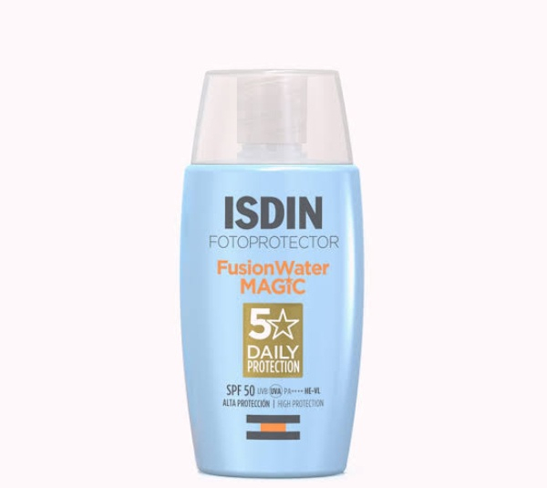 ضد آفتاب ایزدین مدل فیوژن واتر مجیک SPF50 حجم 50 میلی لیتر