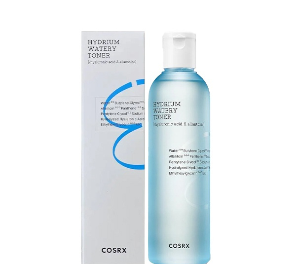 تونر آبرسان و تسکین دهنده کوزارکس مدل Hydrium Watery Toner مناسب انواع پوست حجم 280 میلی لیتر