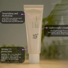 ضدآفتاب بی رنگ بیوتی آف جوسان spf50 حجم 50 میلی لیتر