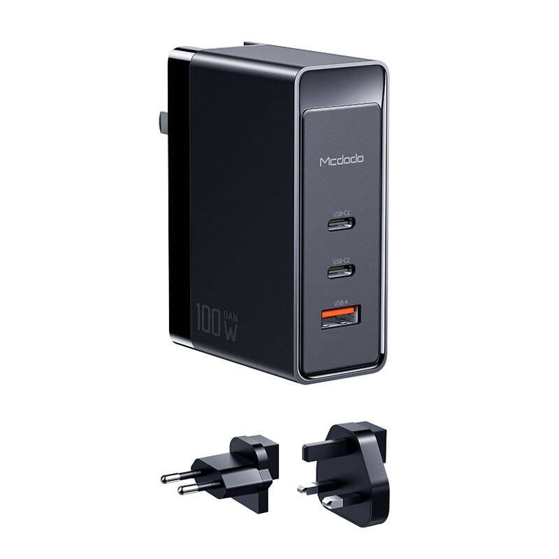 آداپتور شارژر مک دودو مدل CH-810 3Port 5A QC3.0 PD 100W