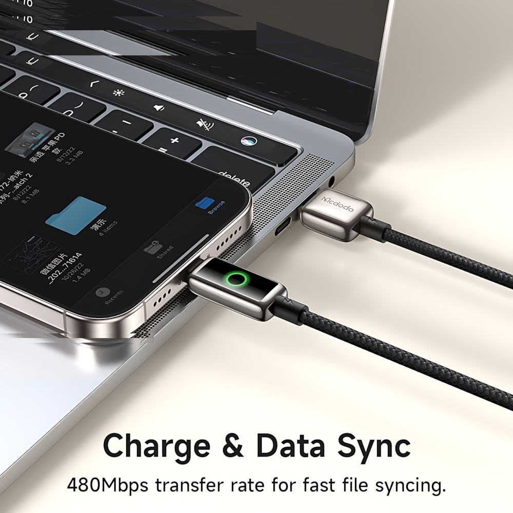 کابل تبدیل USB به لایتنینگ مک دودو مدل CA-659 طول 1.2 متر