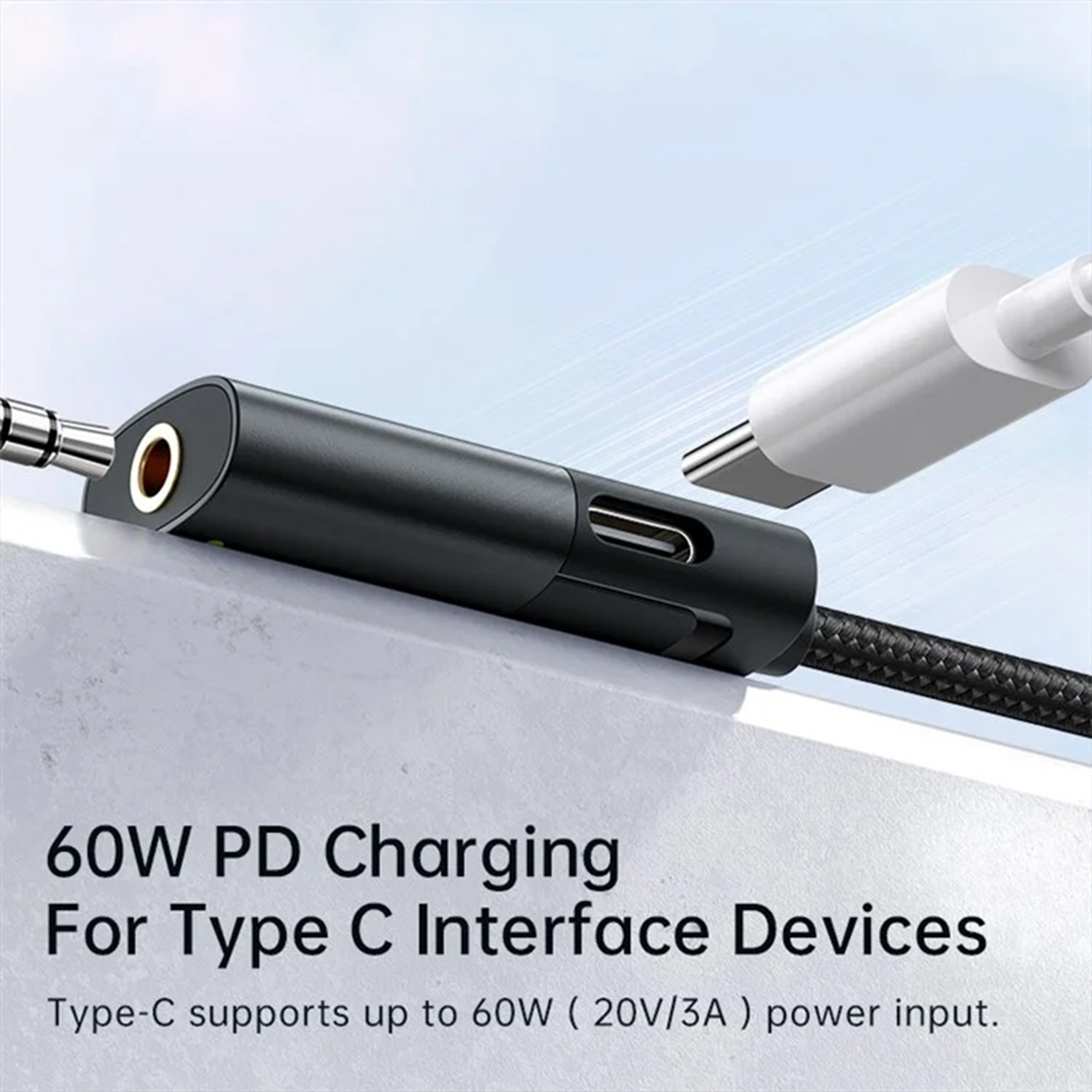 مبدل USB-C به جک 3.5 میلیمتری / USB-C مک دودو مدل CA-1880