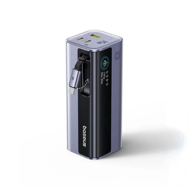 پاوربانک بیسیم 145 وات بیسوس مدل EnerGeek GR11 ظرفیت 20000 میلیآمپرساعت