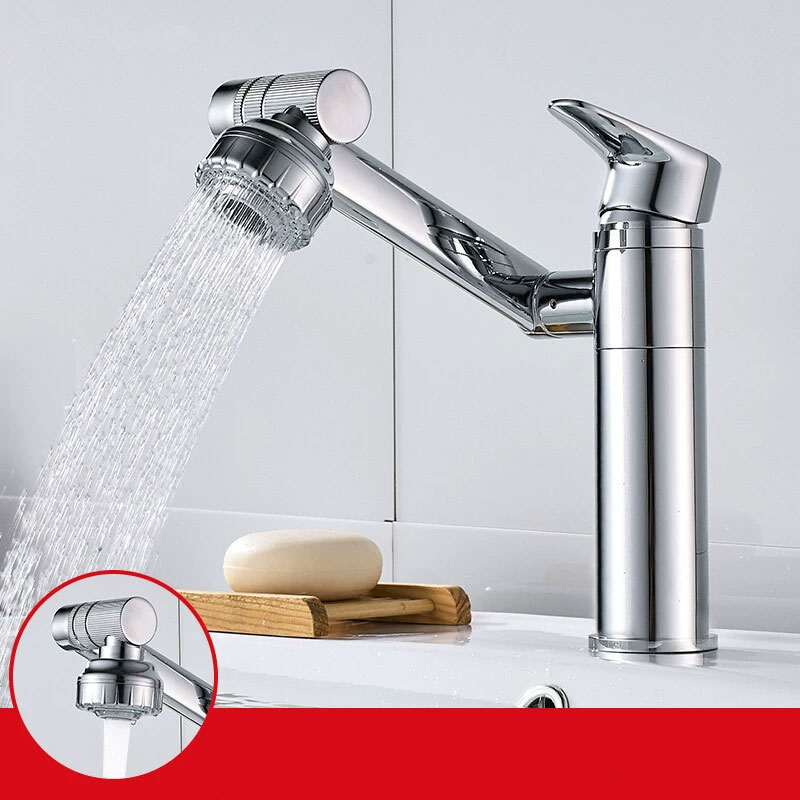شیر روشویی مدل تلسکوپی 360 درجه