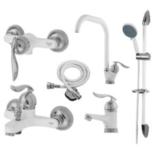 ست شیرآلات فاخته مدل قهرمان سازه کدSK-2KH مجموعه 6 عددی