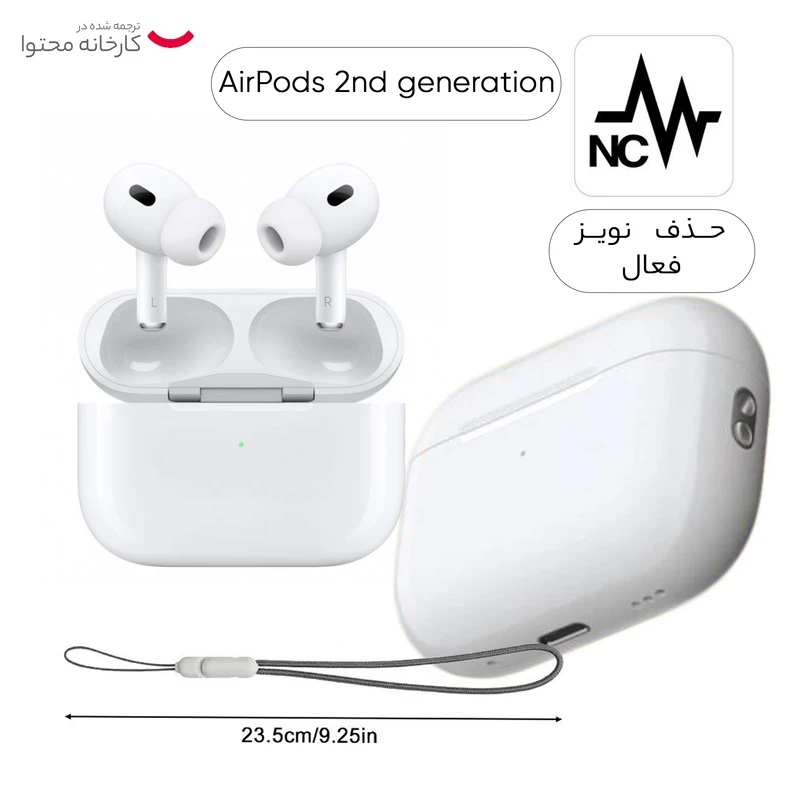 هدفون بلوتوثی موزیک آپولو مدل Earbuds ANC K5 PRO2